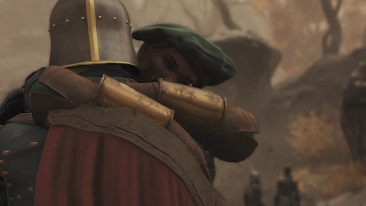 Biegnij w kierunku Sanktuarium, a po drodze będziesz natrafiał na kolejne posterunki swoich sprzymierzeńców - GreedFall: Atak w Samo Serce - solucja, opis przejścia - GreedFall - poradnik do gry