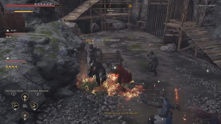 Wyjdź teraz z budynku i rozpocznij uwalnianie więźniów z pomocą znalezionych kluczy - GreedFall: Eksperymenty Doktora Asiliego - solucja, opis przejścia - GreedFall - poradnik do gry