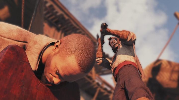 Biegnij do adwokata (attorney) i zbadaj próbkę czarnego prochu z pomocą pomocników doktora - GreedFall: Próba - solucja, opis przejścia - GreedFall - poradnik do gry