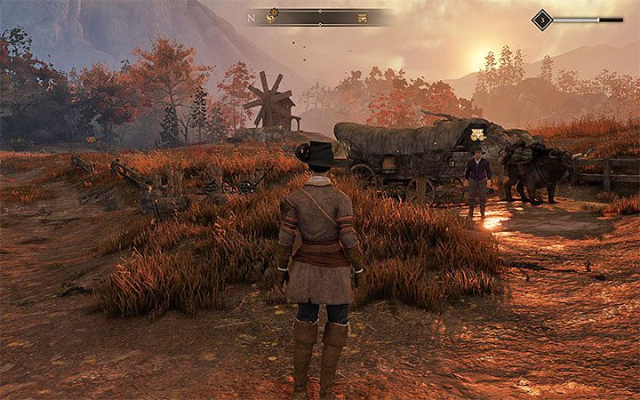 Alternatywny wariant aktywacji szybki podróży to opłacenie przejażdżki karawaną - GreedFall: Szybka podróż - jak korzystać? - GreedFall - poradnik do gry