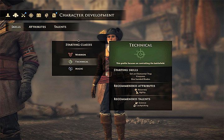 Gra pozwoli ci raz jeszcze ustalić klasę bohatera, którą wybierało się podczas tworzenia nowej postaci na samym początku gry - GreedFall: Rozwój postaci - jak zresetować? - GreedFall - poradnik do gry