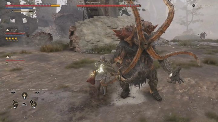 W okolicy grasuje również potwór - Nadaig Glendemen - GreedFall: Tajemnica Starożytnych Ruin - solucja, opis przejścia - GreedFall - poradnik do gry