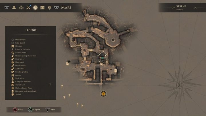 Udaj się do ambasady w Serene i pomów z Kardynałem Antoniusem o swojej wyprawie - GreedFall: Strażnicy Denara, Polowanie na Heretyków - solucja, opis przejścia - GreedFall - poradnik do gry