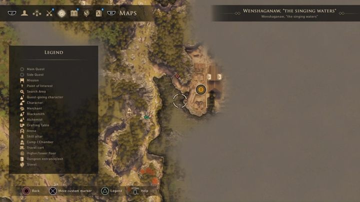 Idź zgodnie z poleceniem Kurta do lokacji Wenshaganaw - GreedFall: Pośród Duchów - solucja, opis przejścia - GreedFall - poradnik do gry