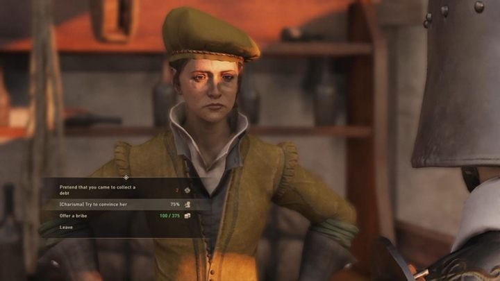 Idź do Madame Morange w New Serene i przepytaj ja - GreedFall: Spotkanie Rodzinne - solucja, opis przejścia - GreedFall - poradnik do gry