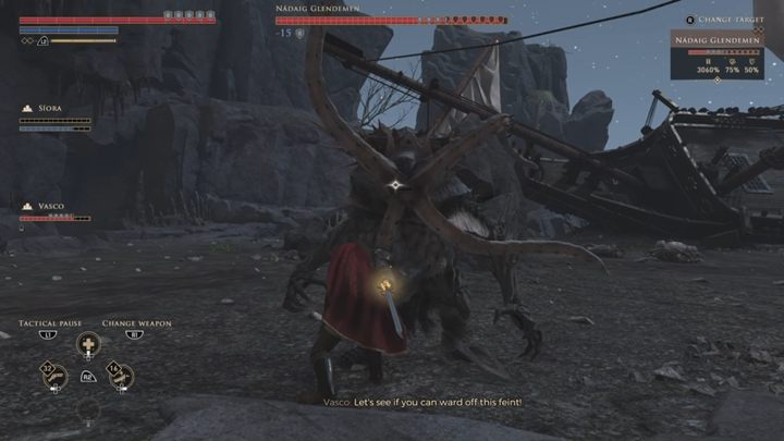 Rozpocznij przeszukiwanie wraku, podchodząc do kolejnych przedmiotów interakcji - GreedFall: Na zawsze Nautem - solucja, opis przejścia - GreedFall - poradnik do gry