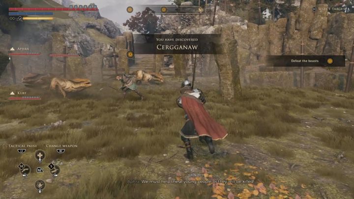 Udaj się do lokacji Dorgred ze swoją towarzyszką - GreedFall: Wiedza Wyspiarzy - solucja, opis przejścia - GreedFall - poradnik do gry