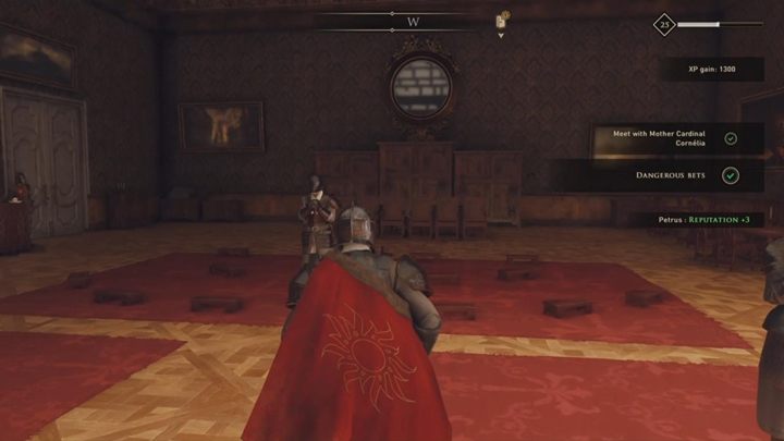 Idź teraz spotkać się z Matką Kardynaliną (Mother Cardinal) i zakończ misje - GreedFall: Niebezpieczne zakłady - solucja, opis przejścia - GreedFall - poradnik do gry