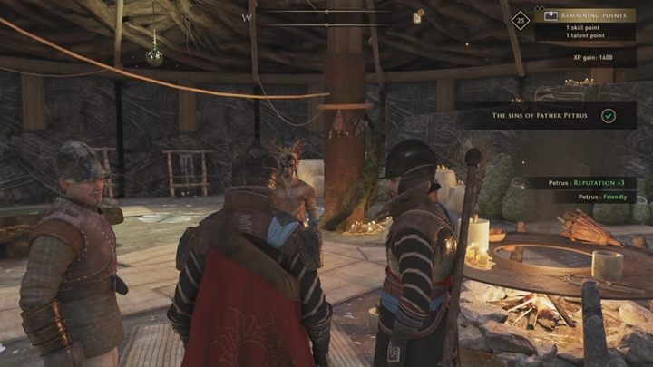 Przepytaj teraz mieszkańców wioski, w związku z poznanymi rewelacjami, a następnie biegnij we wskazane miejsce - GreedFall: Grzechy Ojca Petrusa - solucja, opis przejścia - GreedFall - poradnik do gry