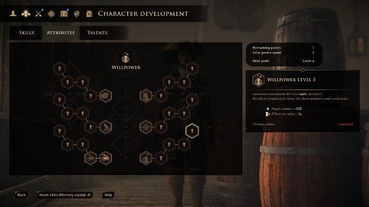 Wpływa na regeneracje many i czas trwania zaklęć - GreedFall: Atrybuty - GreedFall - poradnik do gry