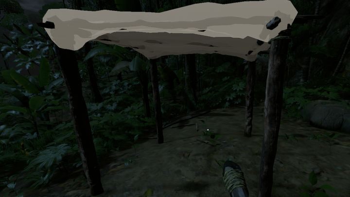 Musisz pamiętać, że większość tego typu obiektów musisz posiadać płaską, oczyszczoną z roślinności okolicę - Green Hell: Crafting - porady, schematy - Green Hell - poradnik do gry