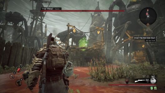 Przygotowując się do tej walki pamiętaj o dużej ilości Greenleaf, praktycznie każdy atak Thralla nakłada status Corrosive - Remnant From the Ashes: The Thrall - boss, jak pokonać? - Remnant From the Ashes - poradnik do gry