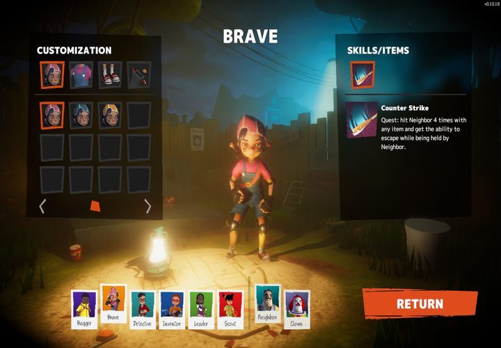 Tą postacią dość ciężko się operuje i nie jest aż tak przydatna dla drużyny - Klasy postaci w Secret Neighbor | Jak grać dzieckiem? Jak grać sąsiadem? - Secret Neighbor - poradnik do gry