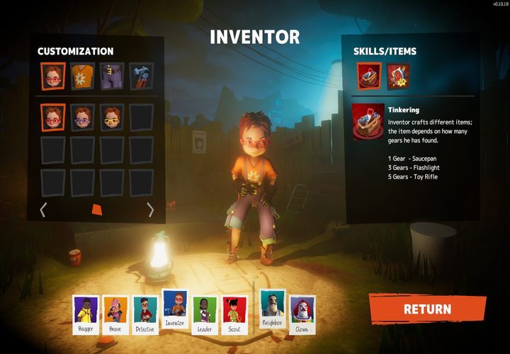 Postać posiada dwie umiejętności związane z wytwarzaniem przedmiotów - Klasy postaci w Secret Neighbor | Jak grać dzieckiem? Jak grać sąsiadem? - Secret Neighbor - poradnik do gry