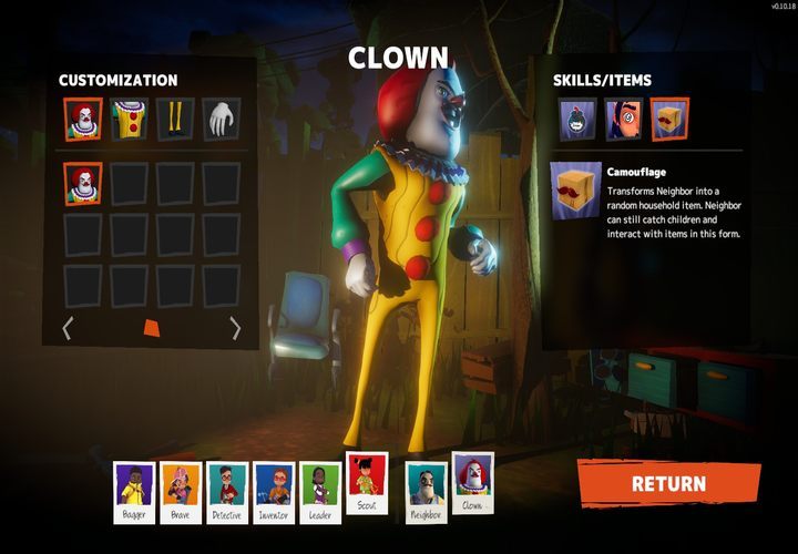 Każda postać w grze ma swoje unikatowe zdolności. - Secret Neighbor - poradnik do gry