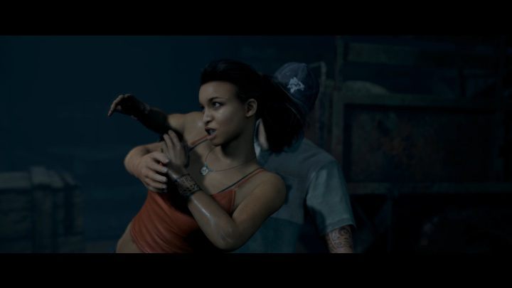 Mimo twoich starań Fliss i tak pobiegnie i zepsuje tę akcję - An Escape i caskets | Solucja The Dark Pictures Man of Medan - The Dark Pictures Man of Medan - poradnik do gry