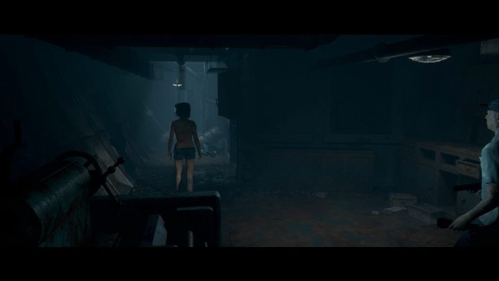 Podążaj cały czas wzdłuż korytarzy - Danny | Solucja The Dark Pictures Man of Medan - The Dark Pictures Man of Medan - poradnik do gry