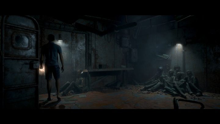 Jeśli wejdziesz na gorę i skręcisz w prawo po raz pierwszy przyprawisz Bradleya o gęsią skórkę - Finding Friends | Solucja The Dark Pictures Man of Medan - The Dark Pictures Man of Medan - poradnik do gry