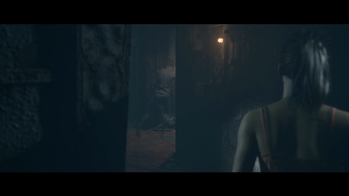 Psychika Fliss jest na wykończeniu, dodatkowo będzie ona przystawała co chwilę jeśli zauważy jakiegoś ducha - Ritual | Solucja The Dark Pictures Man of Medan - The Dark Pictures Man of Medan - poradnik do gry