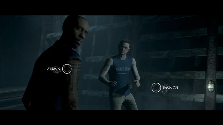 Aby przetrwać musisz unikać ciosów przeciwnika - Olson, Flooded i The End | Solucja The Dark Pictures Man of Medan - The Dark Pictures Man of Medan - poradnik do gry