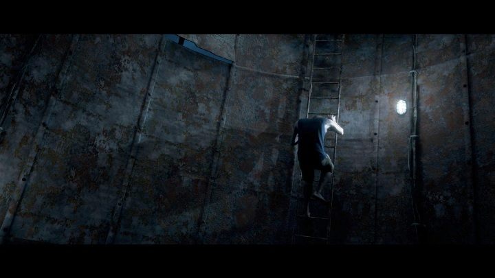 W trakcie ucieczki trafisz na drabinę, jest bardzo stara i często odpadają z niej elementy - Śmierci w The Dark Pictures Man of Medan - The Dark Pictures Man of Medan - poradnik do gry