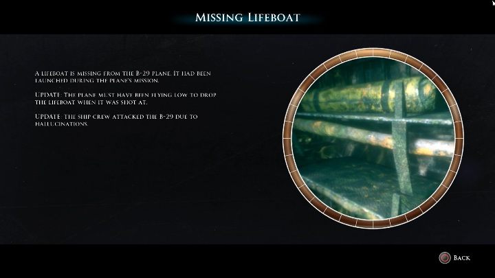 We wraku możesz znaleźć sekret, znajduje się on po lewej stronie - Sekrety w The Dark Pictures Man of Medan - The Dark Pictures Man of Medan - poradnik do gry