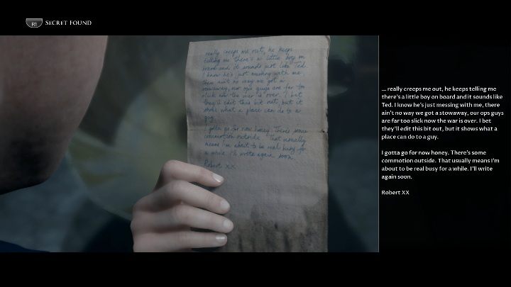 Kolejny list znajdziesz w łazience - Sekrety w The Dark Pictures Man of Medan - The Dark Pictures Man of Medan - poradnik do gry