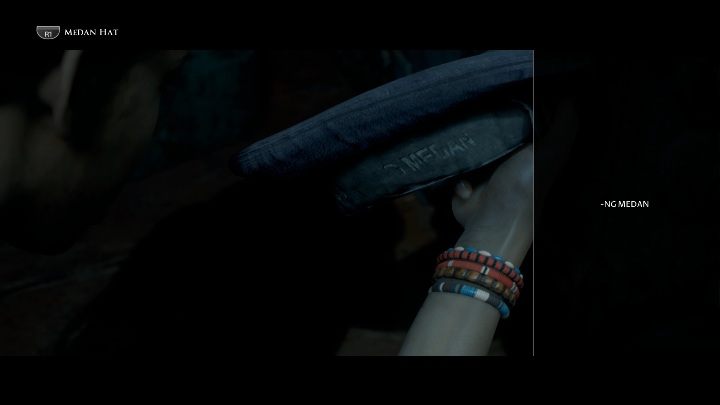 Ten sekret to zniszczony kapelusz, który leży przy drzwiach pomiędzy pokojami - Sekrety w The Dark Pictures Man of Medan - The Dark Pictures Man of Medan - poradnik do gry