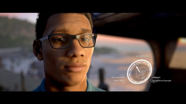 Chwilę później twój brat ponownie spyta Cię o zdanie - The Duke | Solucja The Dark Pictures Man of Medan - The Dark Pictures Man of Medan - poradnik do gry