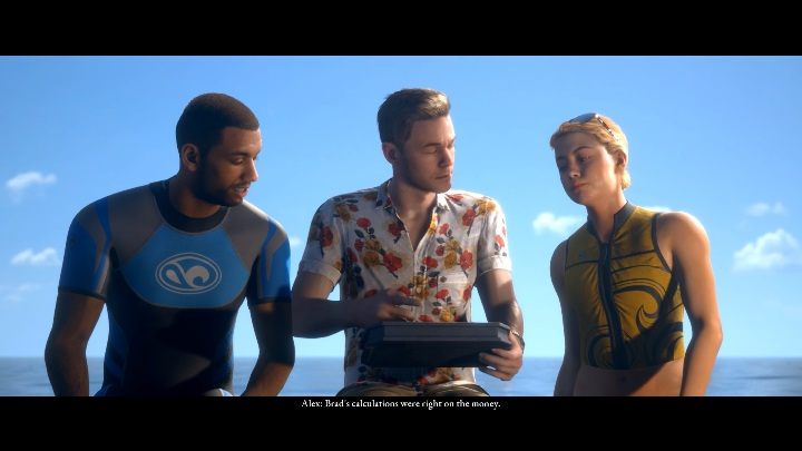 Po rozmowie z kobietą udaj się do Julii i Conrada - Wreck | Solucja The Dark Pictures Man of Medan - The Dark Pictures Man of Medan - poradnik do gry