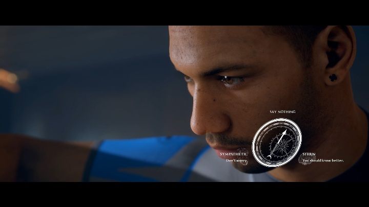 Przed wyruszeniem w drogę należy zebrać drużynę i pogadać z młodszym braciszkiem, i wesprzeć go w ciężkiej sytuacji - Wreck | Solucja The Dark Pictures Man of Medan - The Dark Pictures Man of Medan - poradnik do gry