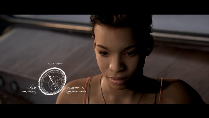 Rozgrywkę Fliss zaczniesz od wysłuchiwania marnych tekstów na podryw Conrada - Wreck | Solucja The Dark Pictures Man of Medan - The Dark Pictures Man of Medan - poradnik do gry