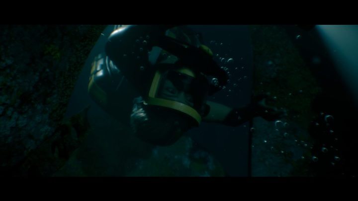 Na samym początku rozdziału musisz wpłynąć do wraku - Dive | Solucja The Dark Pictures Man of Medan - The Dark Pictures Man of Medan - poradnik do gry