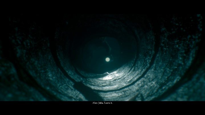 We wraku możesz znaleźć dokumenty, aby je jednak zdobyć musisz ściągnąć z siebie cały sprzęt, który umożliwia Ci oddychanie - Dive | Solucja The Dark Pictures Man of Medan - The Dark Pictures Man of Medan - poradnik do gry