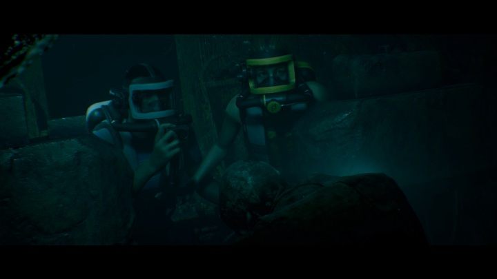 Na dnie zrobicie parę zdjęć, a potem powrócicie na powierzchnię - Dive | Solucja The Dark Pictures Man of Medan - The Dark Pictures Man of Medan - poradnik do gry