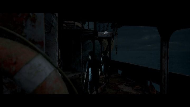 Podążaj cały czas prosto, aż dotrzesz do urwanych schodów - Revenge, Open Deck, Distress Signal, Depths i Junior | Man of Medan - The Dark Pictures Man of Medan - poradnik do gry