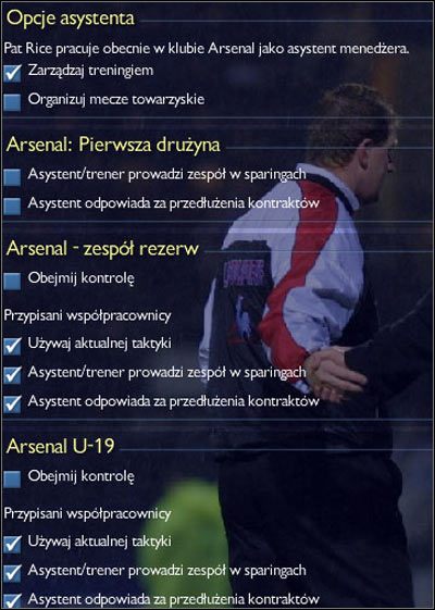 Oszczędzi to Wam zbytecznej zabawy z kontraktami, taktykami itd - Profil menedżera i opcje (1) | Gra w CM | Championship Manager 4 - Championship Manager 4 - poradnik do gry