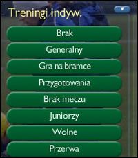 Wtedy możecie przydzielać je albo indywidualnie (poprzez nanoszenie na konkretnych zawodników) lub poprzez ustalenie dla całej grupy (tak jak wspominałem, klikacie np - Trening (Training) cz.1 | Gra w CM | Championship Manager 4 - Championship Manager 4 - poradnik do gry