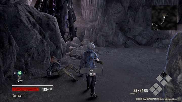 Od tego momentu będziesz zmuszony do przemierzania lokacji w pojedynkę - Ruined City Underground cz.1 | Solucja Code Vein - Code Vein - poradnik do gry