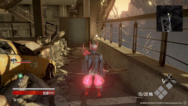 Zjedź po drabinie - Parking Garage | Solucja Code Vein - Code Vein - poradnik do gry