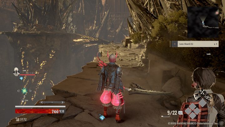 Możesz iść na wprost lub w prawo, zaleca się jednak pójście w prawo, aby odblokować skrót - Parking Garage | Solucja Code Vein - Code Vein - poradnik do gry