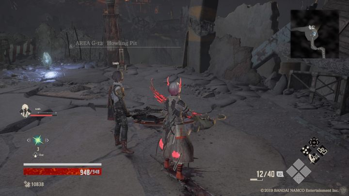 Do Howling Pit dojdziesz, gdy zeskoczysz bezpiecznie do przepaści w Area E-13 - Howling Pit | Solucja Code Vein - Code Vein - poradnik do gry