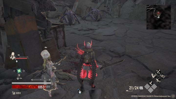 Po lewej stronie znajdziesz wejście na górę, siedzą tam dwa demony pilnujące dźwigni oraz Atlas Vestige Part A - Howling Pit | Solucja Code Vein - Code Vein - poradnik do gry