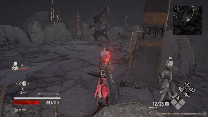 Pokonaj go, podnieś Assasin Vestige Part D oraz pociągnij dźwignie - Howling Pit | Solucja Code Vein - Code Vein - poradnik do gry