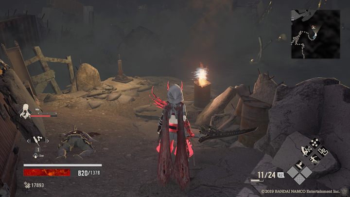 Schodząc z wzniesienia skręć w lewo, droga ta prowadzi do kolejnej dźwigni, którą ruszysz w momencie, gdy będziesz posiadał Moss-covered Key - Hills of Deception | Solucja Code Vein - Code Vein - poradnik do gry