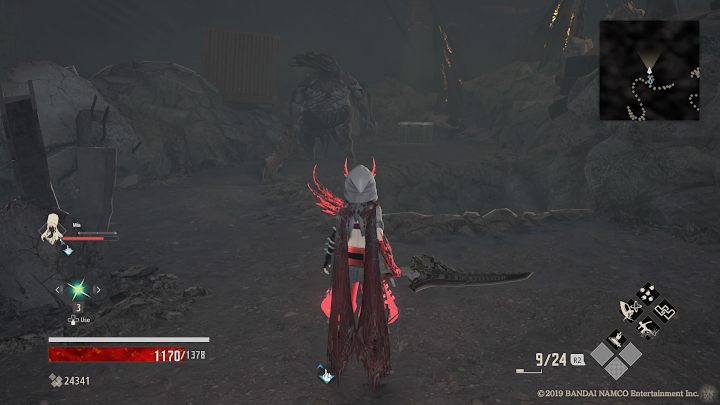 Po lewej stronie spotkasz olbrzyma (screen) - Hills of Deception | Solucja Code Vein - Code Vein - poradnik do gry