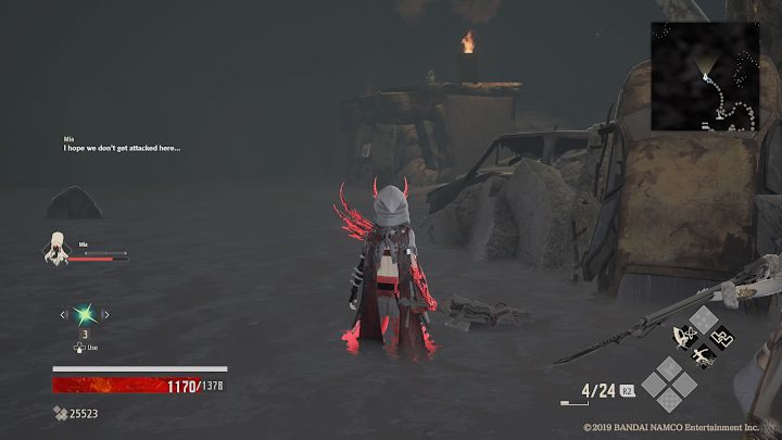 Na wzniesieniu zobaczysz Mistle, idź tam i aktywuj go - Hills of Deception | Solucja Code Vein - Code Vein - poradnik do gry