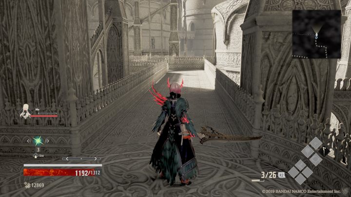 Następnie wróć tam, skąd przybyłeś (patrz screen) i udaj się przed siebie - Cathedral of the Sacred Blood | Solucja Code Vein - Code Vein - poradnik do gry