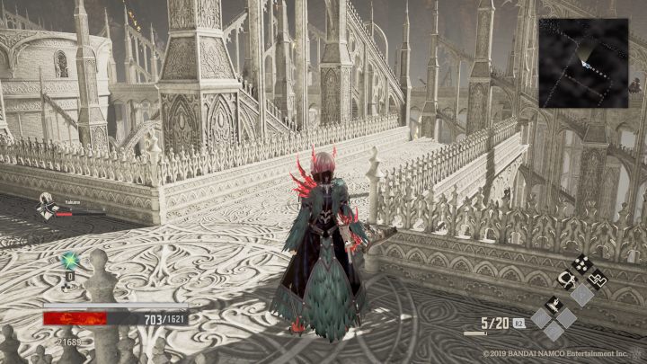 Wróć schodami do góry i skręć w lewo - Cathedral of the Sacred Blood | Solucja Code Vein - Code Vein - poradnik do gry
