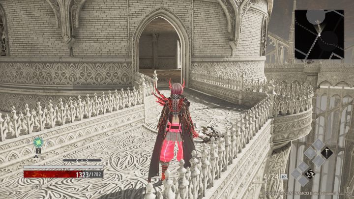 Na wprost ciebie znajduje się kolejne wejście do budynku, w którym walczyć będziesz z jednym przeciwnikiem - Cathedral of the Sacred Blood | Solucja Code Vein - Code Vein - poradnik do gry
